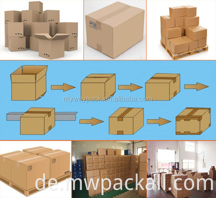 Hocheffizienz Carton Case Box Packing Line Automatische Schnellmaschinenversiegelungsmaschine